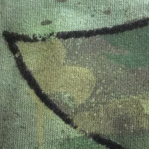 Boys green camo Tony Hawk Tee - Picture 4 of 4